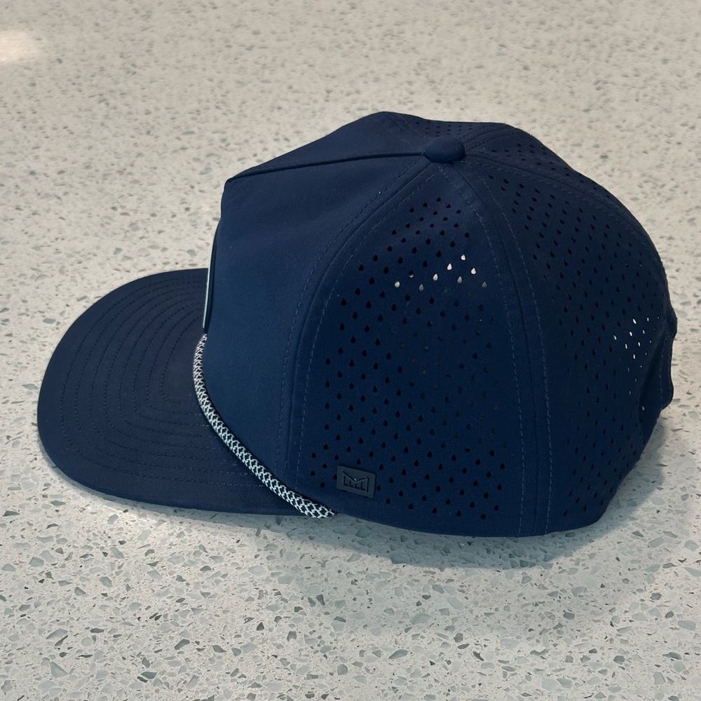 Navy Performance Rope-Trim Snapback Hat - Picture 4 of 10